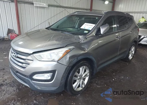 2013 Hyundai Santa Fe Sport 2.0T from USA, damaged, VIN 5XYZU3LA8DG047732